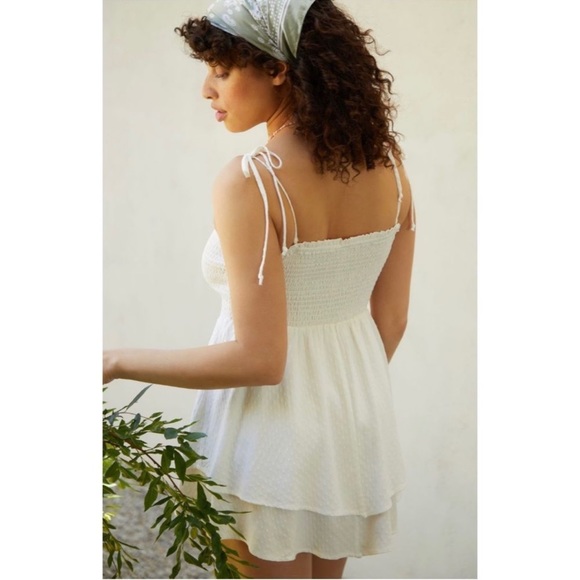 Anthropologie NWT Lillian smocked cover-up with removable straps. Sz small. - Picture 15 of 15